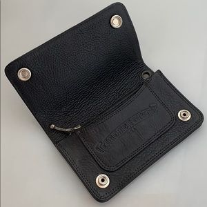 Chrome Hearts Leather Wallet 100% Authentic NWOT